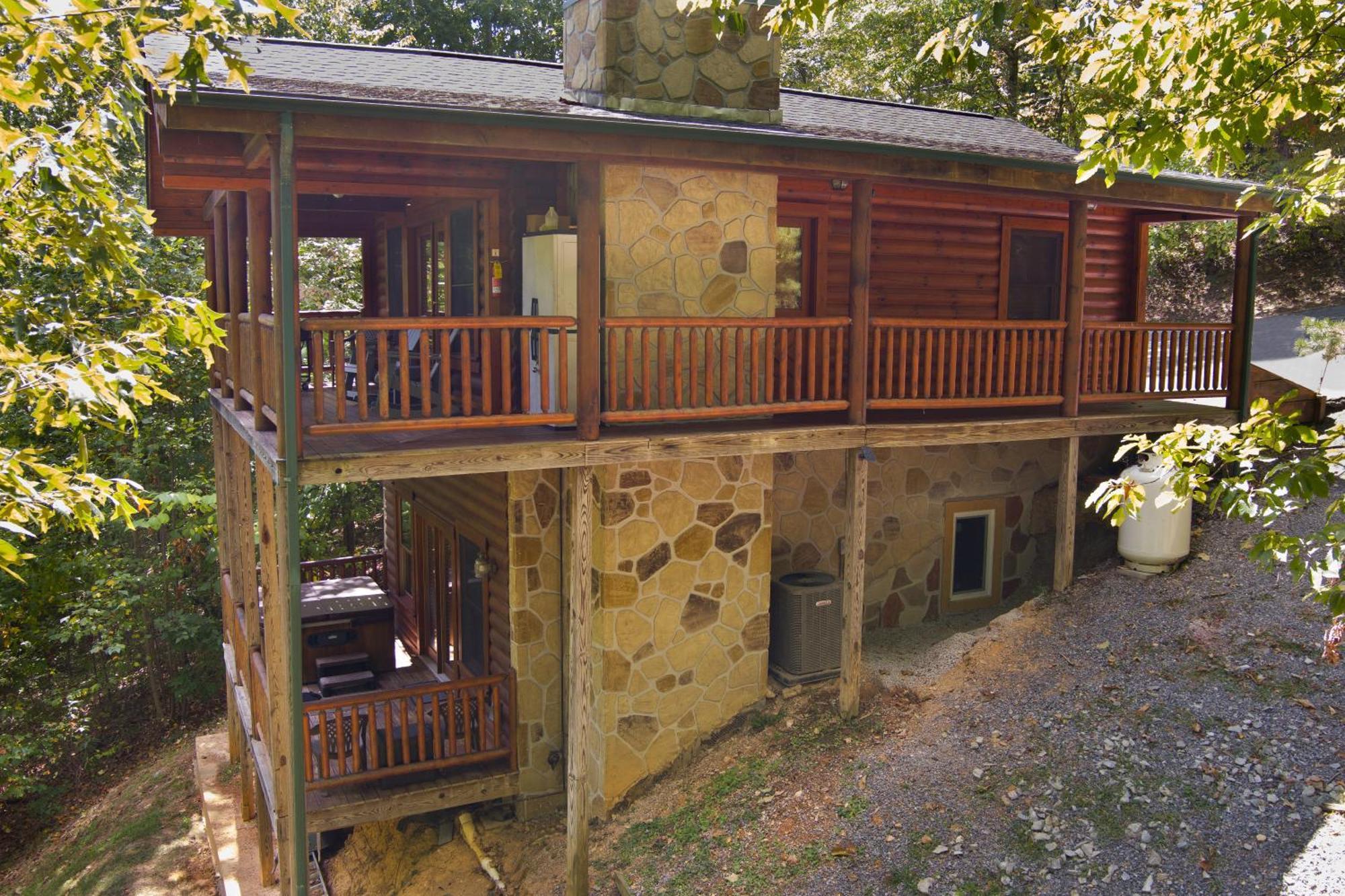 Private Smoky Mountain Luxury Log Home With 2 Fireplaces, Hot Tub & Community Pool Sevierville Buitenkant foto